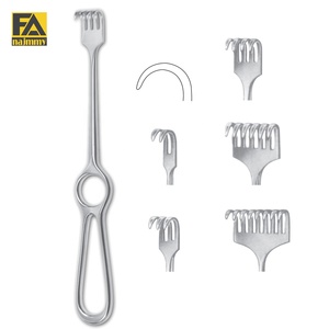 Juego de Retractores Quirúrgicos Manuales, Instrumentos de Cirugía General, Certificación CE Clase I, Diseño Metálico - Product Image 3