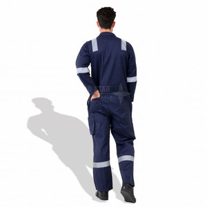 Mono de seguridad para trabajo de construcción, diseño personalizado, transpirable, cómodo, hecho en Pakistán - Product Image 6