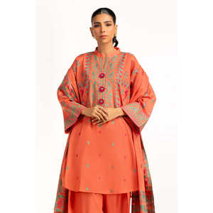 IUSTKSD-1241 Traje Casual de 3 Piezas con Tejido Jacquard Teñido - Product Image 4