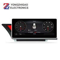 YZG 10,25 "8 Core Android 10 Carplay 4 + 32/64GB Radio Multimedia reproductor de DVD de navegación Android para Audi A4 B8 B7 B6 2009-2016