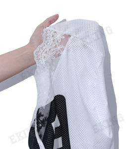 Mujeres personalizado transpirable malla entrenamiento profesional nuevo diseño cosido púrpura malla fútbol americano cuello en V con encaje - Product Image 6