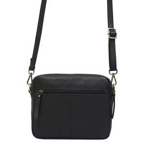 กระเป๋าพาดลำตัวหนังแท้ลายหนังแท้มีซิปแบบวินเทจที่หรูหราเนื้อนุ่มผลิตจากผู้ผลิตอินเดีย - Product Image 5