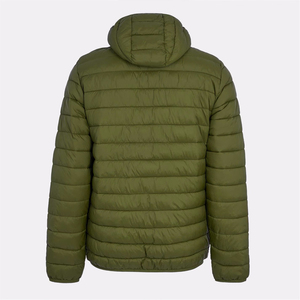Chaqueta Cortavientos Personalizada para Hombre, Chaqueta Informal con Capucha, Cálida, Forrada de Felpa Gruesa, con Cremallera Frontal, Parka de Invierno, Resistente al Frío, Acolchada - Product Image 2