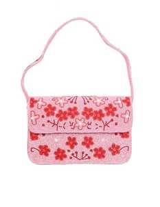 Sac à main de soirée tissé à la main avec des perles, motif canard, broderie de perles, sac à main avec un design unique fait à la main - Product Image 3