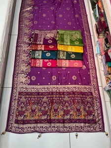 Premium Maslin Viscose Designer Sarees Élégant Léger Ethnique Porter pour les Mariages Fêtes Été Hiver Exclusif - Product Image 4