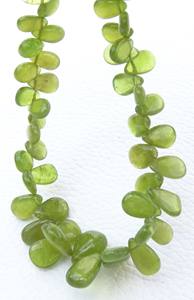 ลูกปัดลูกแพร์สีเขียว70cts 8.5-11มม. ขนาด5.5-11มม. - Product Image 4