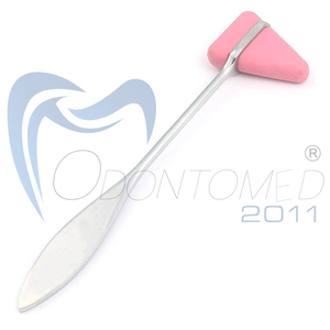 Marteau réflexe Odontomed 2011 ODM-25-29F noir 18 mm en acier inoxydable pour examen neurologique en milieu hospitalier - Product Image 3