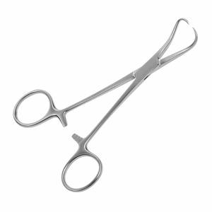 Customizable OEM 5.25 Inch Industrial-Grade Stainless Steel Backhaus Towel Clamp Hand <b>Tools</b> for Medical Use <b>DIY</b> Forceps - Product Image 2
