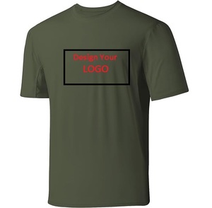 Impresión de logotipo personalizado de secado rápido de alta calidad barato de secado rápido camisetas de talla grande - Product Image 1