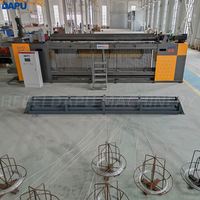 Filet de gabion CNC entièrement automatique faisant la machine pour les cages en pierre avec des composants de base