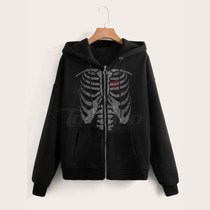 Fabricante de Pakistán sudaderas con diamantes de imitación de alta calidad mejor estilo buena calidad sudaderas con diamantes de imitación - Product Image 1