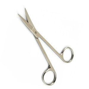 Tijera quirúrgica de alta calidad, hoja afilada curvada, acabado Dall, sala de operaciones de acero inoxidable, tijera médica - Product Image 1