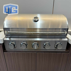 Modular Weatherproof Alfresco <strong>Kitchen</strong> Shed Enclosed Cooking <strong>Unit</strong> Equipped with Barbecue Grill and Sink - Product Image 5