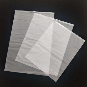 Custom <b>Recyclable</b> Matte Frosted <b>Bag</b> with Valve Packaging <b>Bags</b> Screen Printed Logo Printed TShirt Garment Clothing PE Plastic - Product Image 4