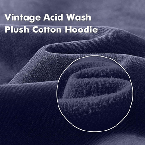 2024 nouveau Design hommes décontracté Vintage acide pierre soleil impression à capuche haute qualité en détresse 100% coton décontracté respirant OEM - Product Image 4