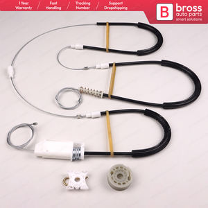 BWR974 Kit de reparación de regulador de ventana izquierda para Z4 E85/E86 2002-2008 2 puertas Roadster Coupe Convertible 51337198909 Bross Auto Parts - Product Image 5