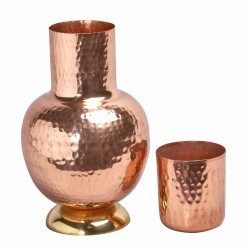 New Arrival Luxurious Healthy Copper Steel Bottle Long Lasting Solid <b>Sugar</b> Pot for Bedroom Simple Design Creamer Pots - Product Image 3