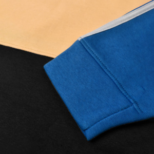 Sudadera de algodón liso de peso pesado para hombre con logotipo personalizado de alta calidad y sudadera para hombre de manga larga con cuello redondo - Product Image 5