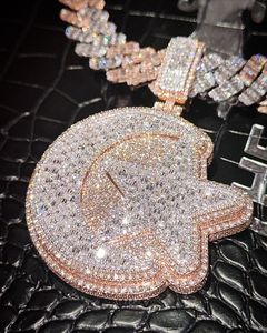 Eleva tu estilo con nuestras joyas llamativas en oro blanco y amarillo de 14kt con diamantes de moissanita con claridad VVS - Product Image 3