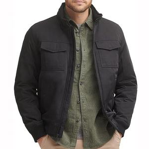 Chaqueta bomber de alta calidad con logotipo personalizado al por mayor, chaqueta de béisbol para hombre de baloncesto y logotipo de la mejor calidad para hombre - Product Image 1