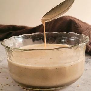 Salsa de Sésamo Tostado Blanca 240g, Soja 10% Brix, Condimento Seco Sin Sabor, Dulce y Sabroso, Cadenas de Seda, 12 Botellas, Alimentos y Bebidas - Product Image 1