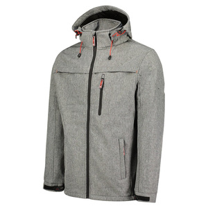 Stylish Polyester Hooded Softshell Jacket For Men Musthave Indemand High Quality <b>Water</b> & Windproof Jacket With Customize Logo - Product Image 3
