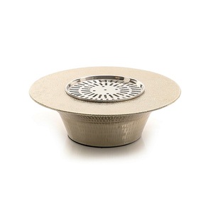 Chauffe-théière en aluminium couleur or, qualité supérieure, taille personnalisée, chauffe-dallah pour accessoires de cuisine - Product Image 1