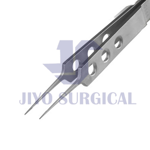 Fórceps Hoskins con muescas de 0,25mm de un solo uso, 85mm de longitud, instrumentos de Oftalmología desechables de acero inoxidable, Manual para atar - Product Image 5