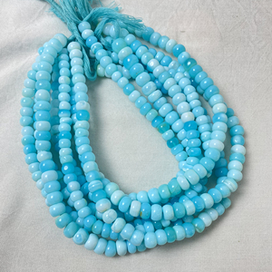 Cuentas de ópalo rosa para hacer pulseras, cuentas de ópalo de la India - Product Image 6