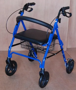 טכנולוגיה חדשה הפכה rollator עם תמיכה במושב ובלמים ווקר מקופל למכירה על ידי יצואנים - Product Image 2