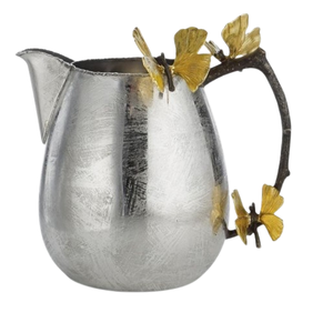 Crema de metal con mango decorativo de acero inoxidable, crema de metal con acabado brillante para verter leche para cafetería, restaurante, panadería - Product Image 3