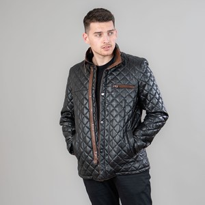 Veste en cuir pour homme à séchage rapide pour l'extérieur, nouveau design 2025, vêtements décontractés, respirante, veste en cuir pour homme, OEM personnalisé - Product Image 2