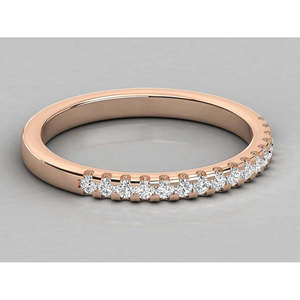 Bague pour femme en or 18 carats avec diamant de laboratoire - Product Image 1