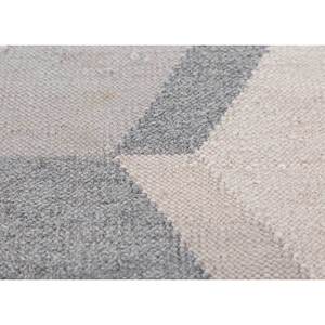 Alfombras de Lana Tejidas Planas Alhambra Ivory, Alfombras Rectangulares Geométricas Hechas a Mano de Yute para el Hogar, Sala de Estar, Dormitorio, Pasillo - Modelo ADWL-13128 - Product Image 3