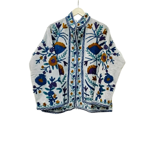 Chaqueta Reversible para Mujer Sujani, Primavera/Otoño, Estilo Bomber de Terciopelo y Algodón con Acolchado, Logotipo Personalizado, Talla XL, Estilo Varsity Corto - Product Image 1