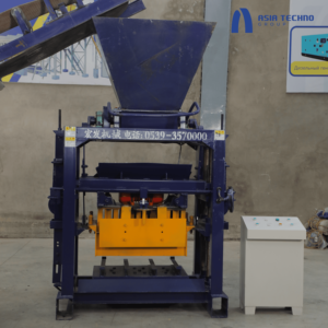 Máquina semiautomática Vibropress de 380V, eficiente para hacer bloques de hormigón y motor de losas de pavimentación como componente central, - Product Image 1