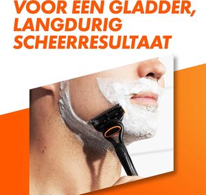 Gillette Fusion5-Sistema de afeitado para hombre, 1 Mango, 8 cuchillas de repuesto, con tira lubricante para un afeitado suave - Product Image 5