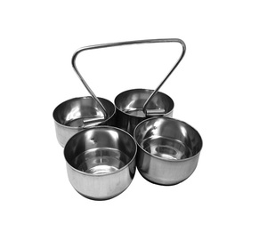 Elegante Tazón para Servir de Acero Inoxidable con Acabado Liso Diseñado para una Presentación de Alimentos con Clase en Áreas de Comedor - Product Image 4