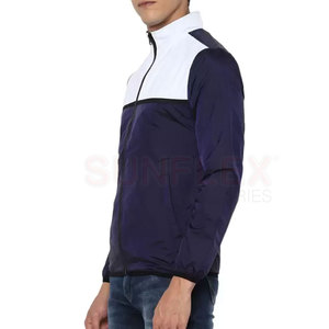 Top d'entraînement zippé le plus vendu Veste d'entraînement de couleur unie à fermeture éclair de haute qualité - Product Image 2