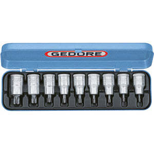 9-Piece 1/2-Inch Internal Polygon Wrench Set Cr-V Hand <b>Tool</b> Square <b>Spanner</b> Chrome for Maintenance Repair OEM Customizable-972GH - Product Image 1