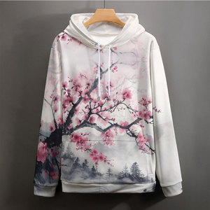 ออกแบบโลโก้ตามสั่ง เสื้อฮู้ดดี้ผู้ชาย พิมพ์ลายเรียบง่าย สไตล์ลำลอง สำหรับฤดูหนาว ผลิตจากโพลีเอสเตอร์/คอตตอน ระบายอากาศได้ดี เป็นมิตรกับสิ่งแวดล้อม คุณภาพสูง ขายส่ง - Product Image 3