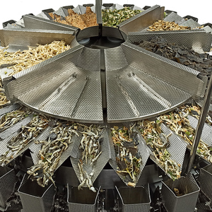 Máquina automática de envasado de nueces y aperitivos mezcladora de pesas multicabezal, relleno de 5kg de papel de sal de azúcar, máquina de envasado de patatas fritas congeladas - Product Image 6