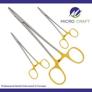Professional Dental Crile Wood Tc Forceps High Quality Surgical & Dental Custom Instruments Manufacturer Sialkot Pakistan - Product Image 2