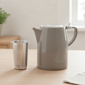 Théière en grès de haute qualité 3460253-1.0 1L, récipient de service extra-large pour thé et café 1L - Product Image 5