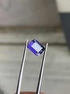 Iolite พลอยรูปสี่เหลี่ยมจัตุรัสตัดหินธรรมชาติหิน September birthstone เครื่องประดับทำด้วยมือพลอยสี่เหลี่ยมเหลี่ยมเพชรพลอยสีฟ้า iolite - Product Image 6