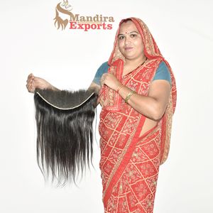 Cheveux vierges vietnamiens 100% alignés sur les cuticules, provenant d'un seul donneur, vente en gros, frontal HD 13*6, cheveux raides, sans perte ni nœuds, cheveux humains - Product Image 3