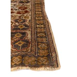 Tapis en laine noués à la main Aalam, motif floral et abstrait rouge et orange, pour entrée et salon, 9x12 rectangulaire - Paem-1262 - Product Image 4