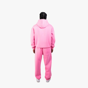 Chándal de algodón 2025 con cremallera y logotipo personalizado de invierno 100% para hombre, conjunto de chándal sólido de 2 piezas, técnica de diamantes de imitación, personalización completa - Product Image 6