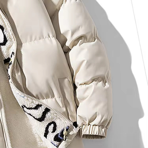 Custom Pattern Luxury Casual Jacket <b>Coat</b> for Adults High Quality Knitted Winter Cap Digital Printing Blank Logo 100_ Cotton - Product Image 4