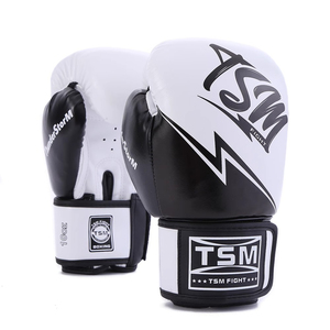 ถุงมือชกมวยสำหรับผู้ใหญ่ TSM-05หนัง PU ขนาด12ออนซ์ถุงมือซ้อมมวย MMA สำหรับเล่นกีฬามืออาชีพ - Product Image 4
